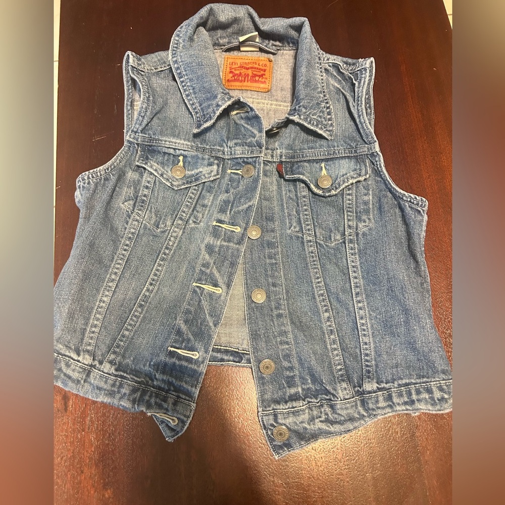 Vintage Levi's Blue Denim Vest